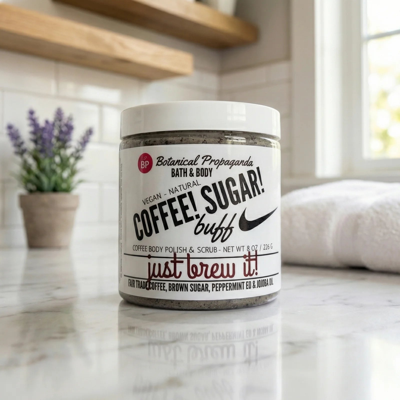 Just Brew It! Buff Scrub