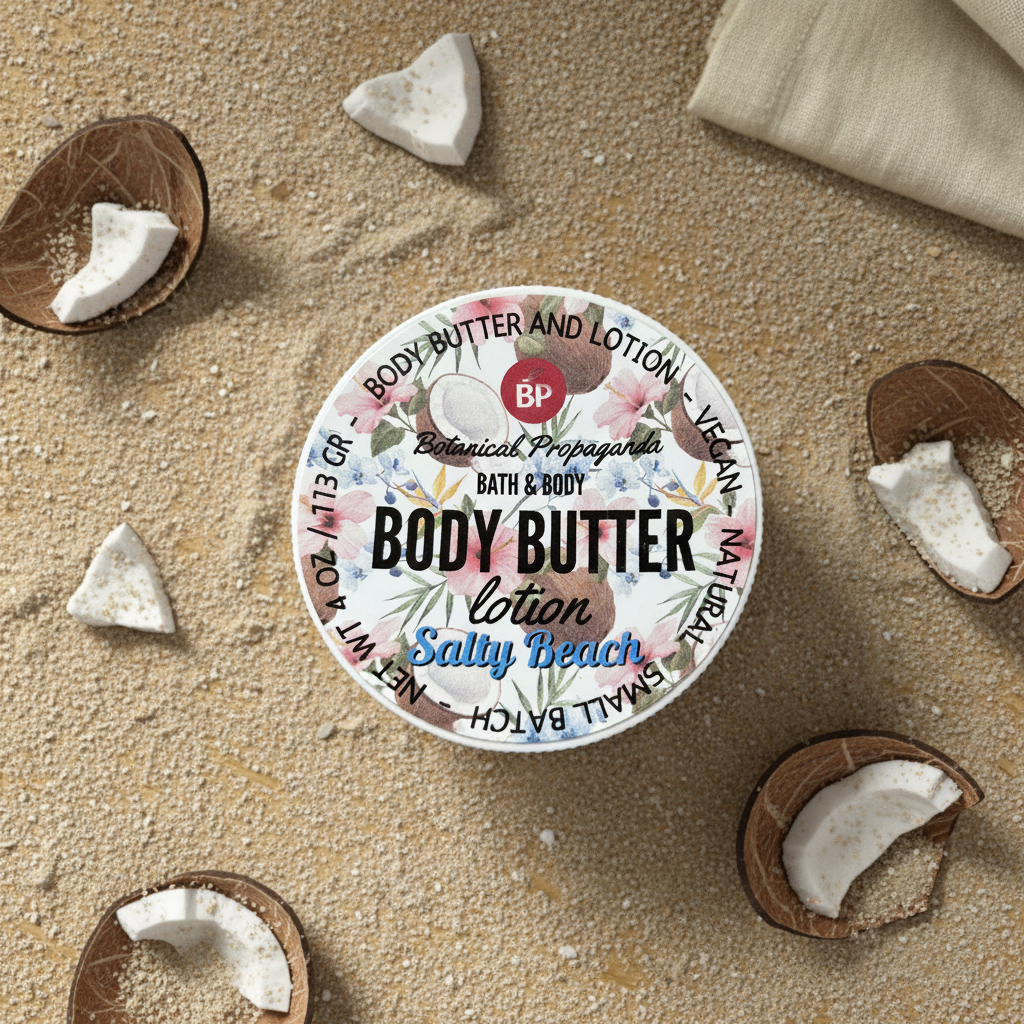 Salty Beach Body Butter & Lotion